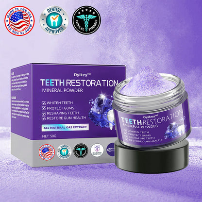 Oyikey™🔬TeethRestoration Mineral Powder⚡(ADA recommended)